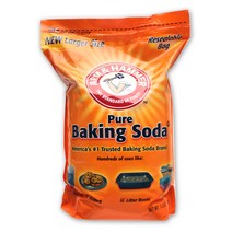 암앤해머 베이킹 파우더 6.12kg 야채 과일 싱크대 냉장고 세척 탈취, 암앤해머 베이킹 소다 6.12kg