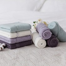 수건팜 기라로쉬 큐브 호텔타올 160g -(4매 세트), 1세트, 골고루 4매