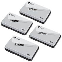 피스 스탬프 흑색, 4개