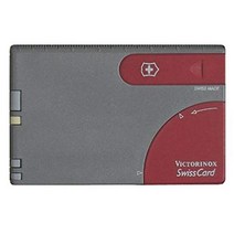 빅토리녹스 VICTORINOX 4.3407 스위스 카드 레드다크 그레이