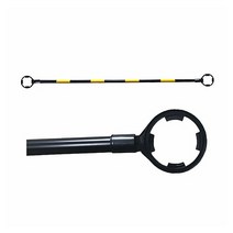 콘걸이대 노랑 연결대 10개 1세트 주차금지 오뚜기 사각콘 주차콘 라바콘 꼬깔콘 작업 현장 공사 도로