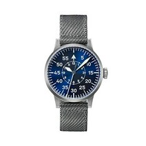 라코 Laco Aviator Watch Original Leipzig Blue Hour Made in Germany 42 mm Diameter HighQuality HandWind