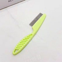 강아지볼터치 고양이출장미용 위그털 미용목용요품 작은강아지, L, 초록