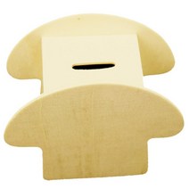 [RAΞ] 지은아트 나무 저금통 버섯 우드동전 귀여운 로만든 목재 작은 보관 ▷_8θ270eA, θ본상품w, θ본상품w