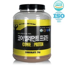 비케이뉴트리션 코어 E 프로틴 웨이 WPH 90% 단백질 보충제 BCAA 아미노믹스 비타민미네랄, 1통, 2kg