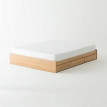 파로마 타이디2 멀티수납 침대 슈퍼싱글 프레임만, 오크