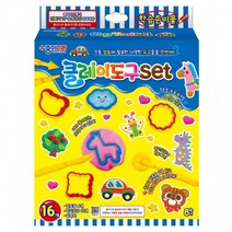 [래드원]클레이 종이나라 4000클레이세트 클레이도구세트 점토칼4종 클레이찍기도구12종, 상세페이지 참조, 상세페이지 참조