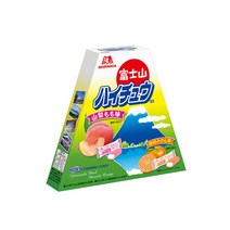 [이라운드몰]모리나가 후지산 하이츄 복숭아 미깡맛 (22개입), 단품