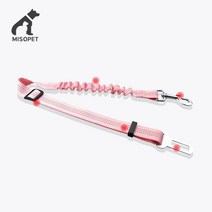 MISOPET 미소펫 반려동물 자동차 안전벨트 고정스트랩, 차량용안전벨트/블랙