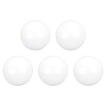 uxcell PTFE Ball 19mm Diameter Ground Finish Diaphragm Pneumatic Pump White 5pcs, 1