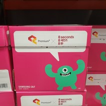 삼성물산 프리미엄 복사용지 80g, A4, 500매