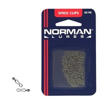 Norman Lures NMSK-50 스피드 클립 낚시 터미널 태클148199, Standard (10 Pack)