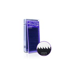 뷰티하이 래쉬홀릭 벨벳모 (J컬) 부드러운 인조속눈썹 속눈썹연장재료 시술 반영구화장재료, 1개, J컬-0.20-9mm