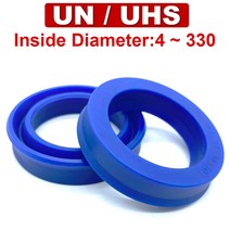 유압작동유 Unuhsuns 형 폴리우레탄 오일 씰 유압 씰링 링 u 형 y 형 미션오일, 어 67x77x6 (5개), 33.UHS 67x77x6 (5Pcs)