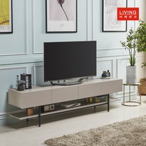 [마레앤코] 폴리9 거실장 2000 오트밀 티비다이, 색상:오트밀