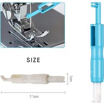 자동 실 끼우개 끼우기 바늘 실꿰기 도구 재봉 미싱 틀 부자재