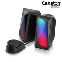 캔스톤 S7BT 2채널 RGB 블루투스 5.0 PC스피커, 1