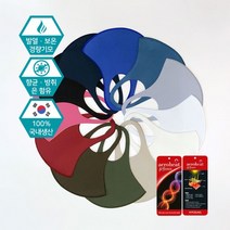 [국산마스크] 발열/향균 99% 효성 에어로히트 에어로실버 3D 입체 마스크 발열 보온 패션마스크, 발열향균 (카키)_M