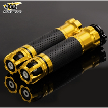 PCX 핸들그립 알루미늄소재 핸들발란스포함 일체형상품 CNC, 블랙