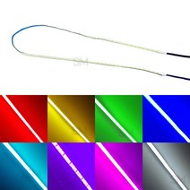 오토바이 초슬림 LED바 3mm 코브 면발광 튜닝 엘이디 COB, 퍼플