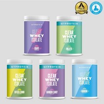마이프로틴 클리어웨이 아이솔레이트 11가지맛 20serving WPI 빠른흡수 BCAA, 레인보우 캔디, 20스쿱