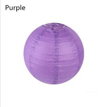 연등 만월등 연꽃등 풍등 부처님오신날 행사 중국어 화이트 우아한 종이 랜턴 생일 웨딩 파티 장식 DIY, 09 Purple_01 4 인치