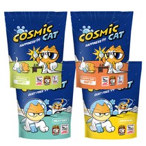 [2+1] 코스믹캣 해피니스99 벤토나이트 6kg 고양이모래, 유향+무향