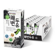 파스퇴르 쾌변두유 검은콩 190mlx24팩, 24팩, 190ml