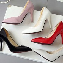5컬러 하이힐 펌프스 에나멜 구두 스틸레토 킬힐