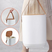 라이프랩 스마트 자동 센서 인테리어 쓰레기통 16L, 브라운