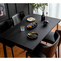 가죽식탁매트 식탁패드 BR120x60