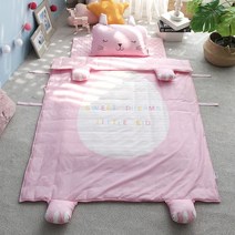 아망떼 드림애니멀 레빗 60수 입체 낮잠이불세트낮잠이불, 핑크