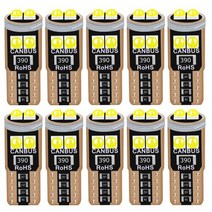 슈퍼 브라이트 LED Canbus 자동차 내부 독서 돔 조명 T10 W5W WY5W 2825 자동 주차 램프 웨지 테일 사이드 전구 10 개시그널 램프 AliExpress, 없음, Orange Yellow