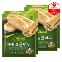 /롯데헬스원 Chefood 자이언트롤만두360gx4팩