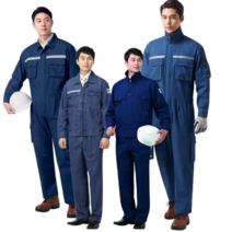 KSK 춘추 청지작업복 청작업복 용접용 작업복 용접복 상하세트 일체형 작업복, KSK 717(스즈끼), 2XL(105)
