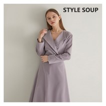 [SOUP] [숲]() 칼라넥 플레어 원피스(SY3OPE2)