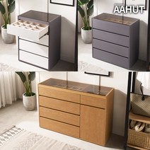 이케아 아일랜드서랍장 4단 서랍장 드레스룸서랍장 악세사리장, 01. 아헛 GLEE 아일랜드 서랍장 600, 화이트