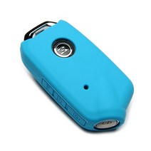 케인즈 KE-25. 기아 스팅어 스마트키 실리콘 케이스 키홀더, 하와이안블루