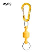 어시스트훅 농어지그헤드 갈치루어채비Booms-낚시 MRC 마그네틱 릴리스 클립 네트 홀더 낚시 도구 코일 끈, 06 Yellow