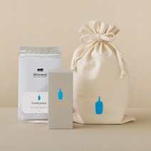 일본 블루보틀커피 초콜릿 바 & 인스턴트 커피 세트 미니멀 엄선 스페셜티 선물, 탄자니아