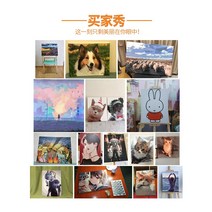 방법 초상화 색칠하기 세트 그림잘그리는법 인물화 직장인취미미술 성인 취미 그림따라그리기 이색데이트 DIY 유화그리기, 순풍택배, 60x120(속틀없음), 고화질 36색내(대부분 구매자 선택) 2세대 컬러보드+