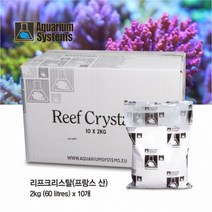 신바람 리프크리스탈 2Kg 아쿠아리움시스템즈 60L 해수염, 1개