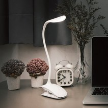 애니클리어 PDB-LTL2 LED스탠드 클립 집게형 학습용 3단밝기조절스탠드