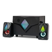 지군 G-GOON GS4000 RGB LED 2.1채널 PC 우퍼 스피커