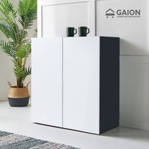 모어 800 높은 수납 거실장, 그레이화이트