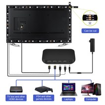 중소기업 60인치 TV tv 티비Sync HDMI TV 백라이트 투야 스마트 앱 컨트롤 W, 06 For 70-90 inch_01 EU plug