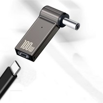 apAcka C타입 노트북충전 어댑터 변환기 보조배터리 휴대용콘센트 멀티탭, 7.4x5.0mm DELL