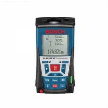 고급형 보쉬 레이저 거리측정기 GLM 250 VF 250M AAA x 4 0.24kg (1EA)