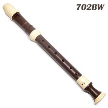 아울로스 소프라노 리코더 702BW 저먼식/고급형/나무결 무늬/학교 학원 준비물 음악 교재