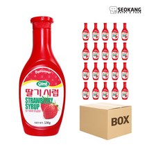 서강유업 딸기시럽, 20개, 530g